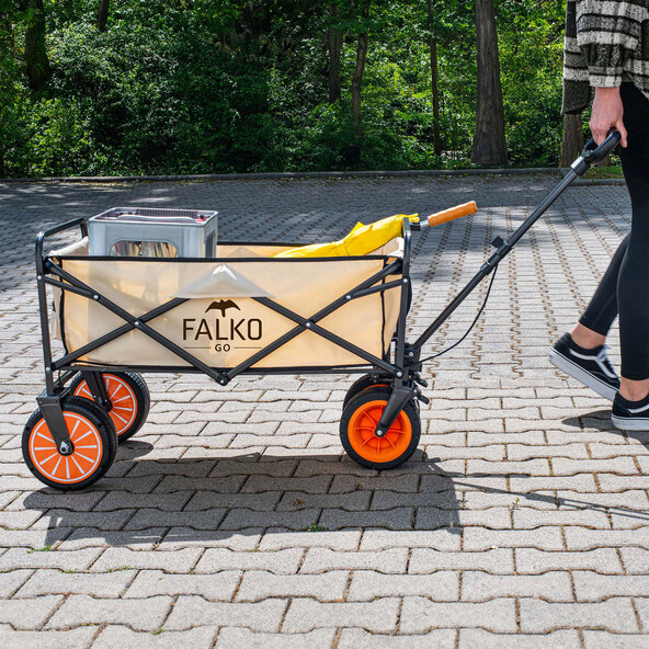 Electric folding wagon