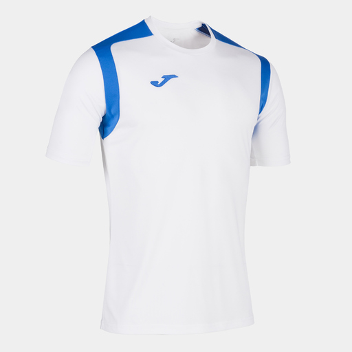 Tricou cu mânecă scurtă Joma Championship V Royal White