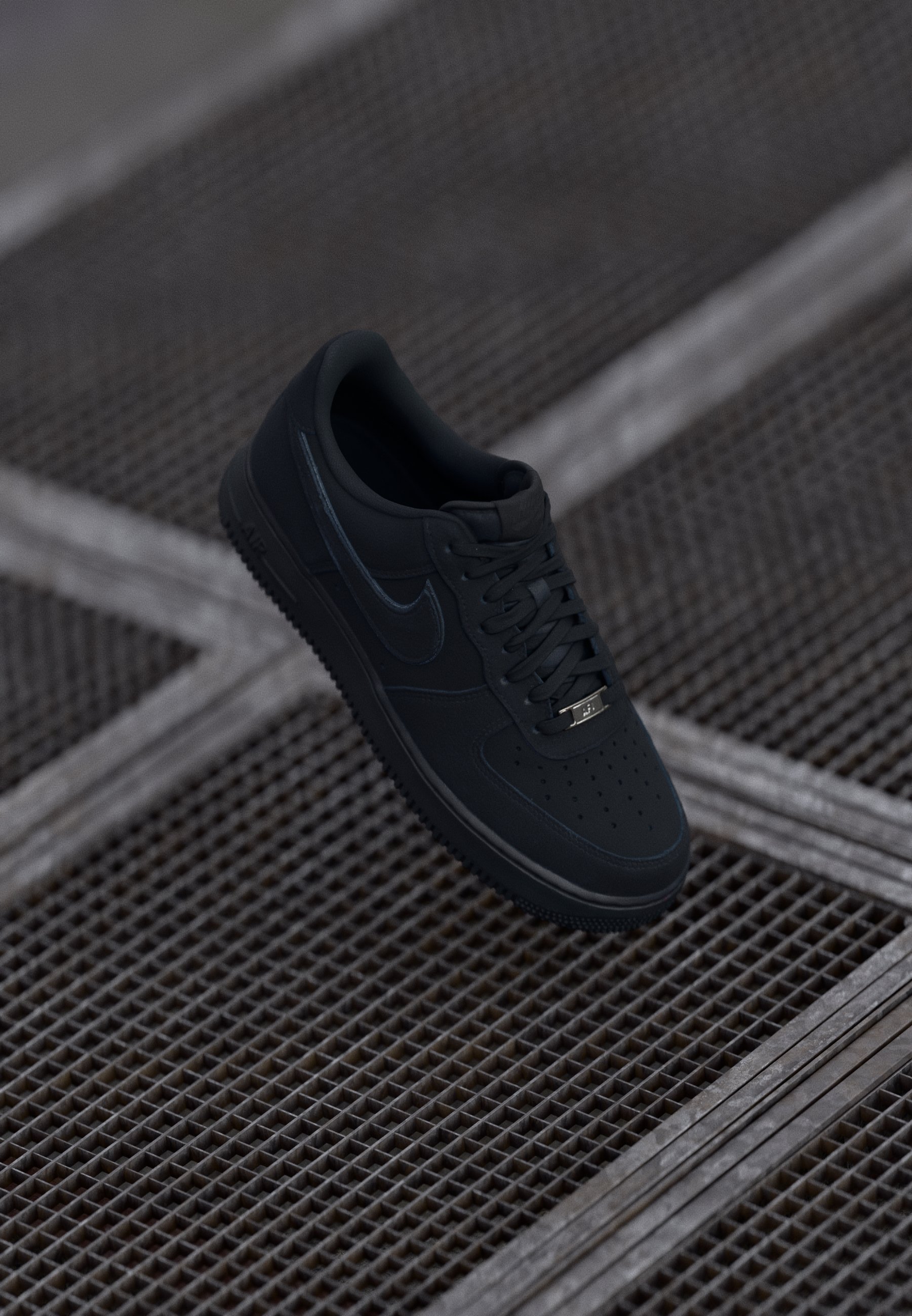 Nike Sportswear AIR FORCE 1 07 LV8 - Scarpe da ginnastica - nere