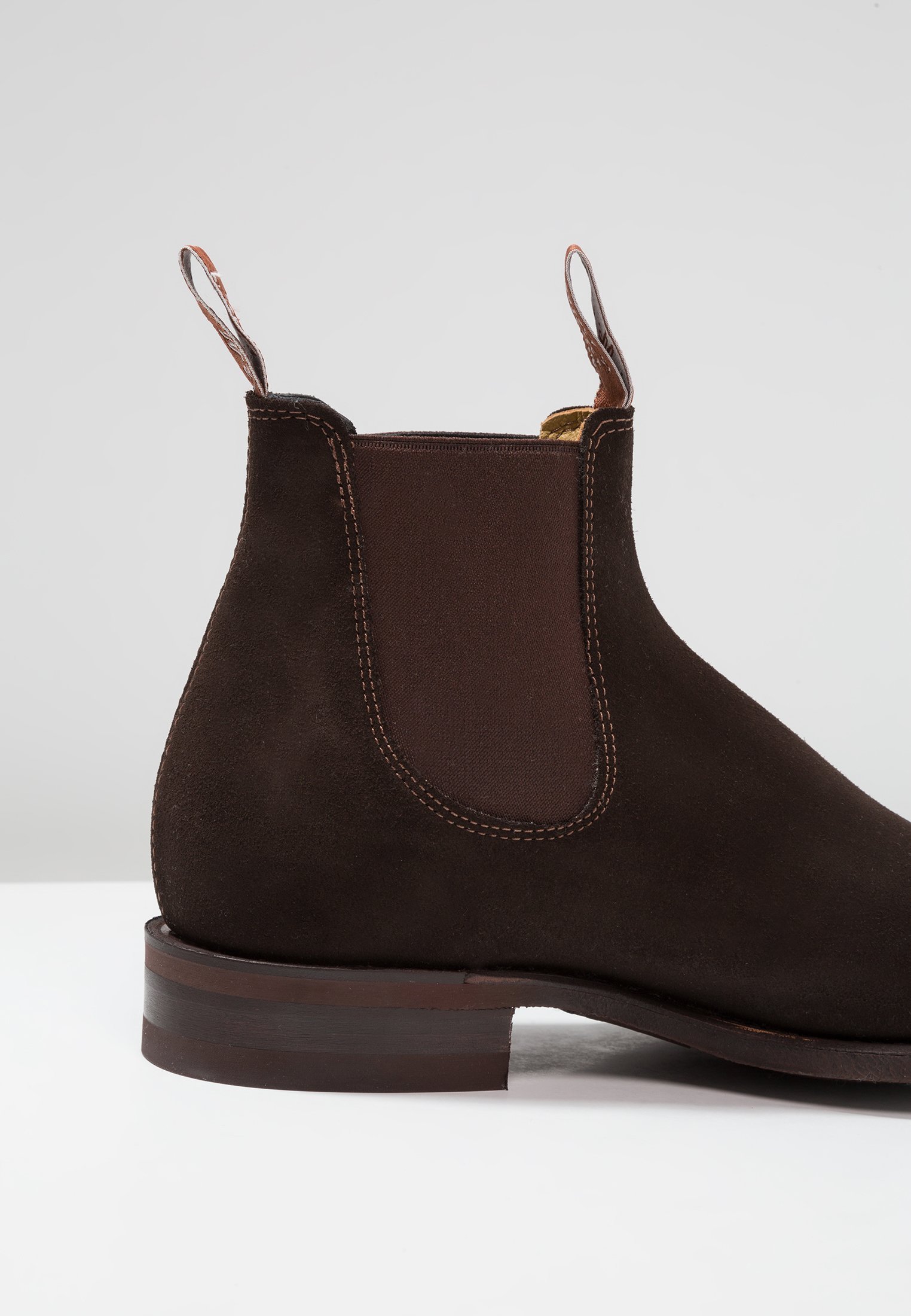 RM WILLIAMS COMFORT CRAFTSMAN SQUARE G FIT - Klassieke enkellaarsjes - chocoladebruin