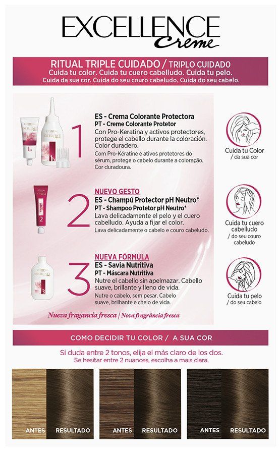 Barve za lase Excellence Creme