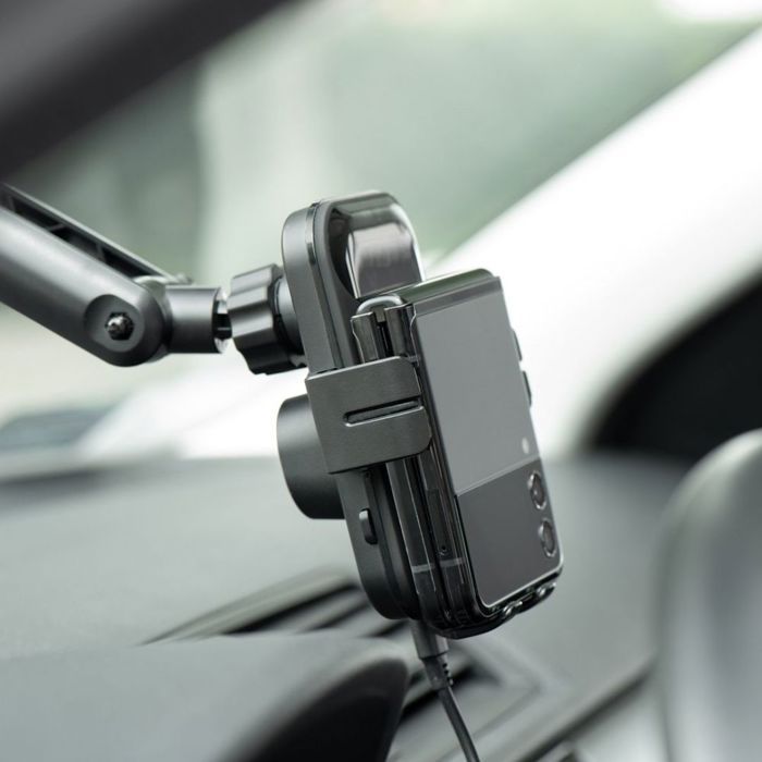 Induction Car Mount for Samsung Galaxy S25 Plus Ultra S24 Ultra FE Plus S23 Ultra Plus FE S22 Plus Ultra S21 Ultra Plus FE