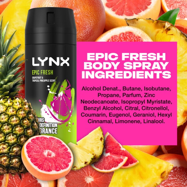 Lynx dezodorant v spreji Epic Fresh 150ml