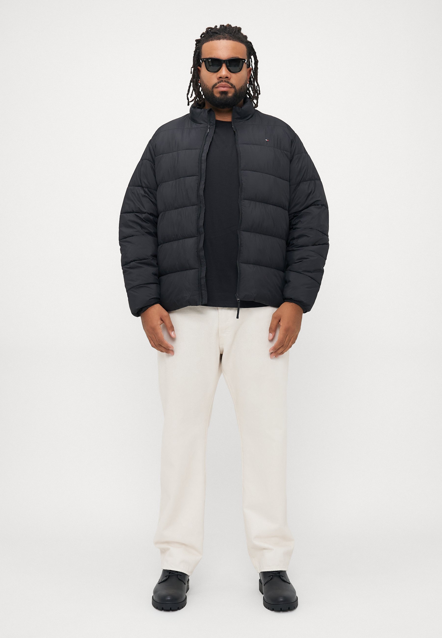 Tommy Hilfiger NIEUWE OPSTAANDE KRAAG - Winterjas - zwart