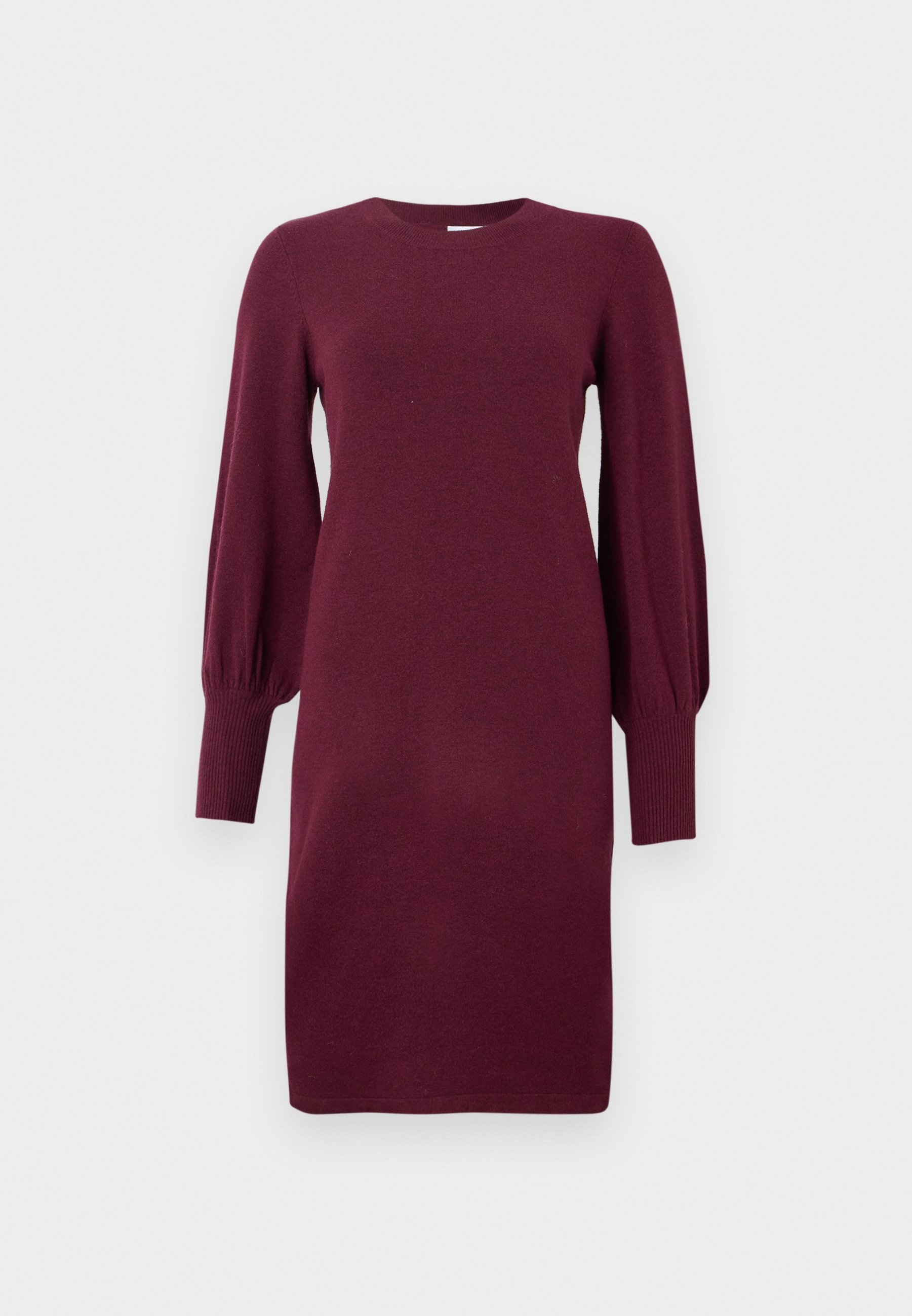 VILA VIKERRY O-NECK NOOS - Trui-jurk - fig