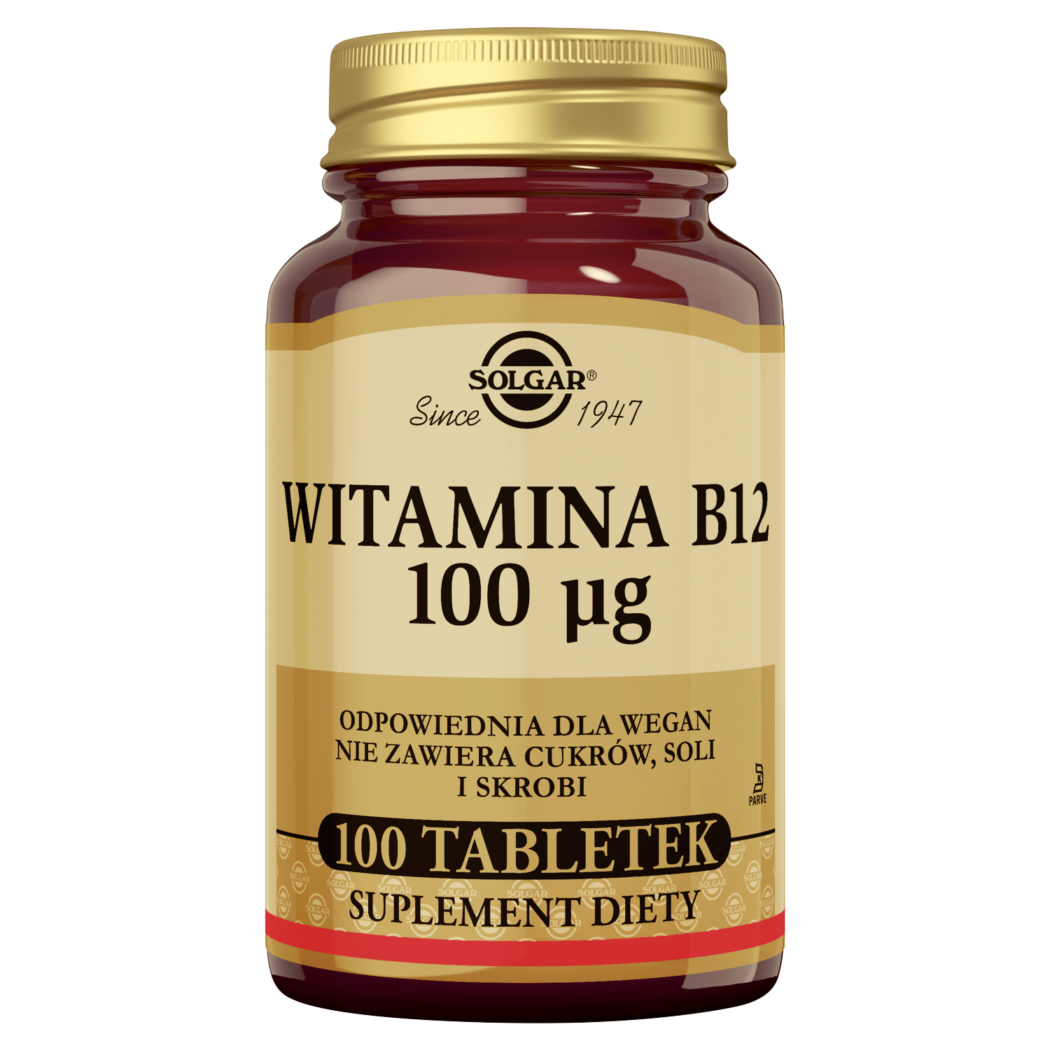 Vitamina B12 Solgar 100 mcg