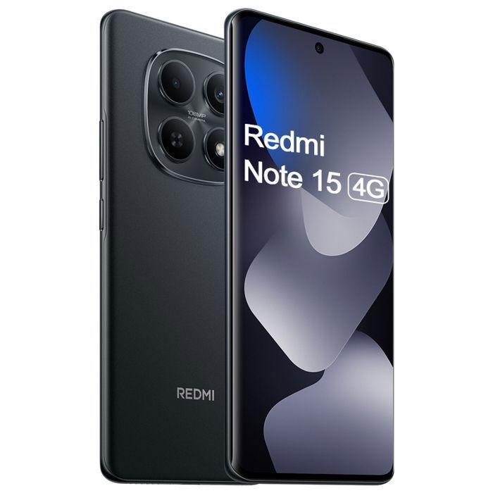 Redmi Note 15 8GB + 256GB Long-lasting 6000mAh battery Black