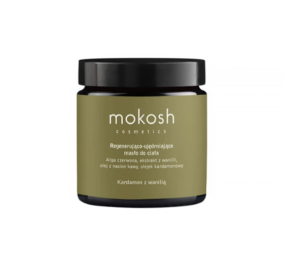 Mokosh regenerująco-ujędrniające masło do ciała Kardamon z Wanilią 120ml