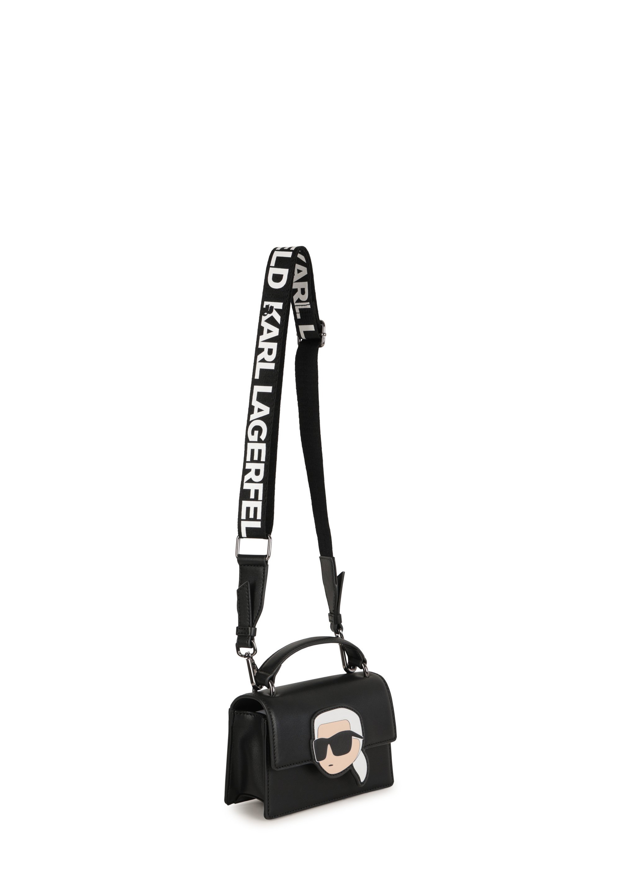 BORSA A MANICO PER BAMBINI KARL LAGERFELD - Borsa a tracolla - nera