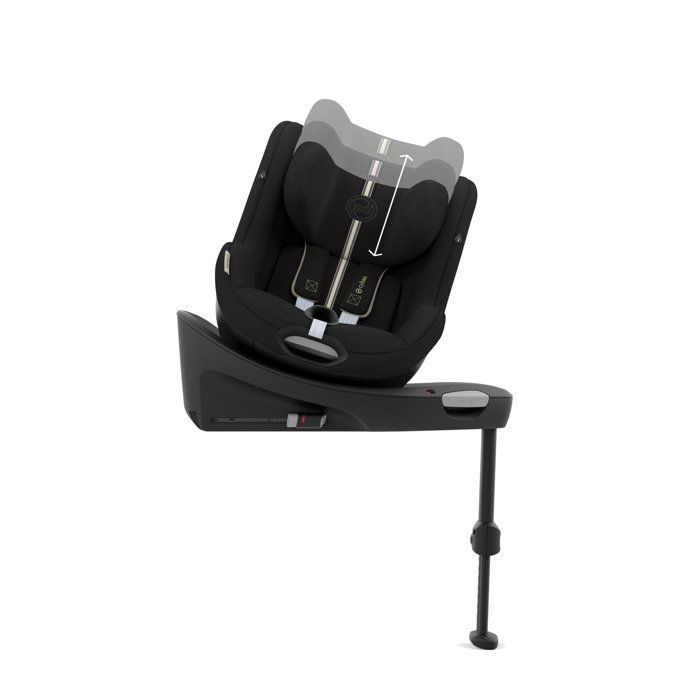 Cybex Sirona G Gold Car Seat - 61 to 105 cm - Birth up to 19 kg - 3 months to 4 years - Moon Black (Plus)