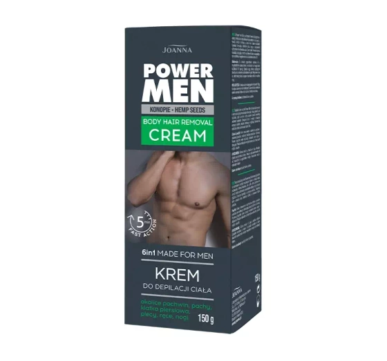 Joanna Power Men krem do depilacji dla mężczyzn 150g