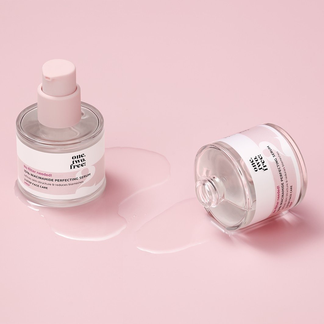 one.two.free! Hidratantni serum s 10% niacinamida za savršen izgled – 30 ml