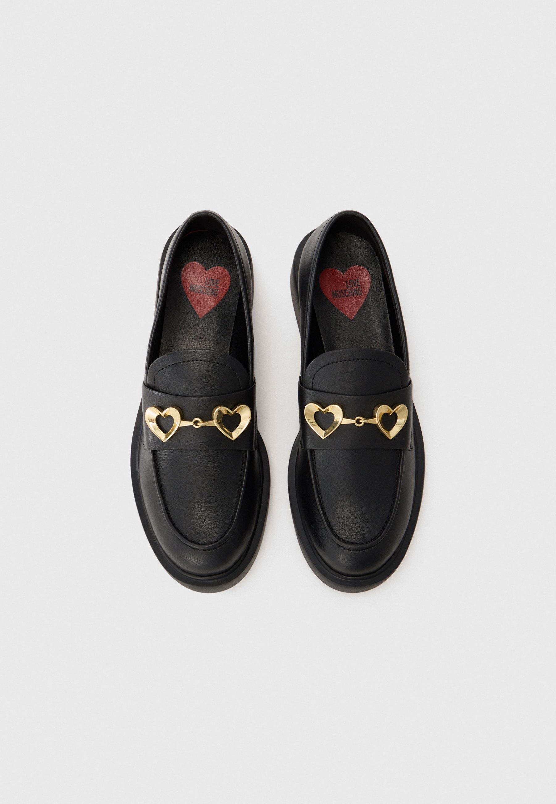 Love Moschino NEW CITY LOVE - Mocassins - noirs