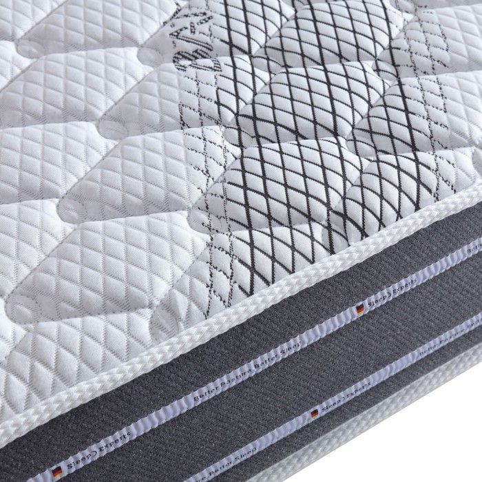 Colchón de 120x190 cm - JULIEN BEDDING - Extra firme - Espuma viscoelástica - Confort óptimo - 23 cm