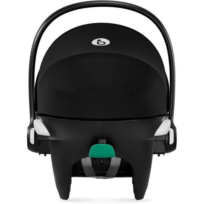 Silla de coche Aton B2 i-Size CBX de Cybex - De 45 a 87 cm - Desde el nacimiento hasta los 13 kg - Hasta los 2 años - Base One incluida - Negro volcánico