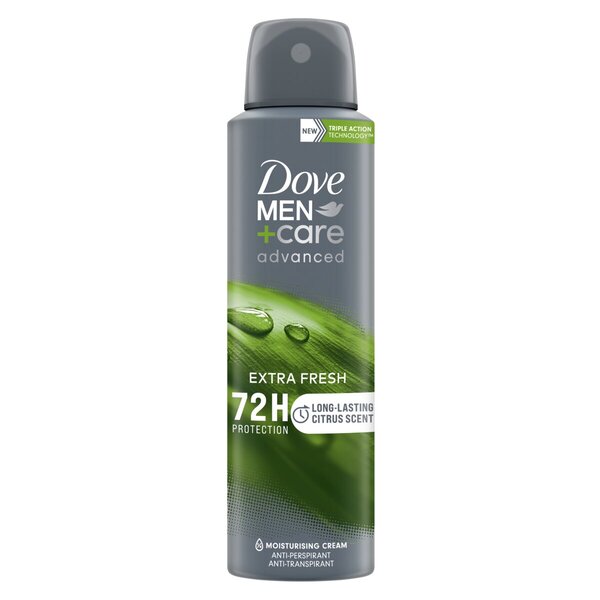 Desodorante antitranspirante Dove Men+Care Extra Fresh em spray<br>150ml