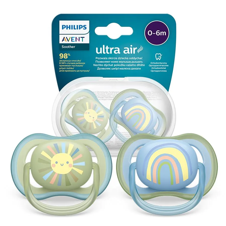 Avent Smoczek Ultra Air 0-6 m, unisex