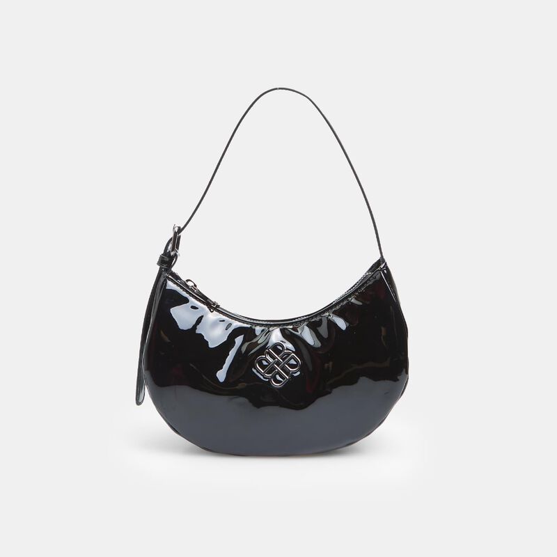 Bata Red Label damska mini torba typu hobo z efektem lakieru