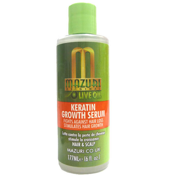 Siero per la crescita muscolare all'olio d'oliva Mazuri Organics - 177 ml
