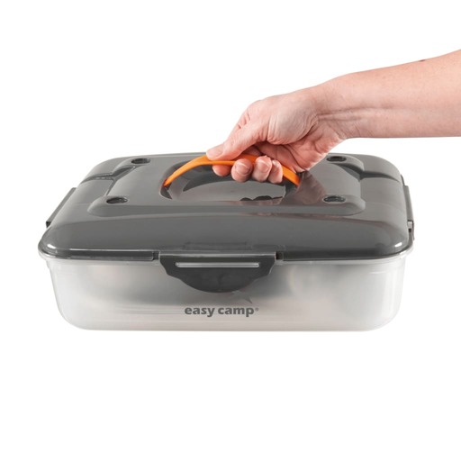 Easy Camp Cerf Picknickbox, 24-teilig, Kunststoff, Größe M