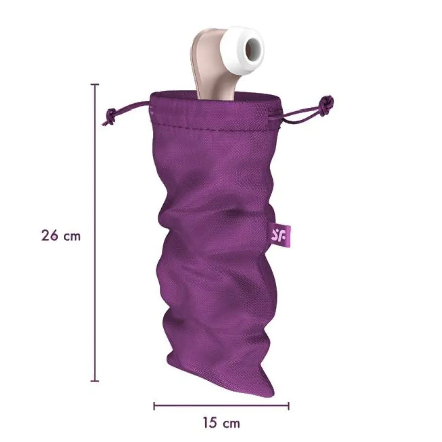 Satisfyer Treasure Bag L violet torba do przechowywania gadżetów erotycznych