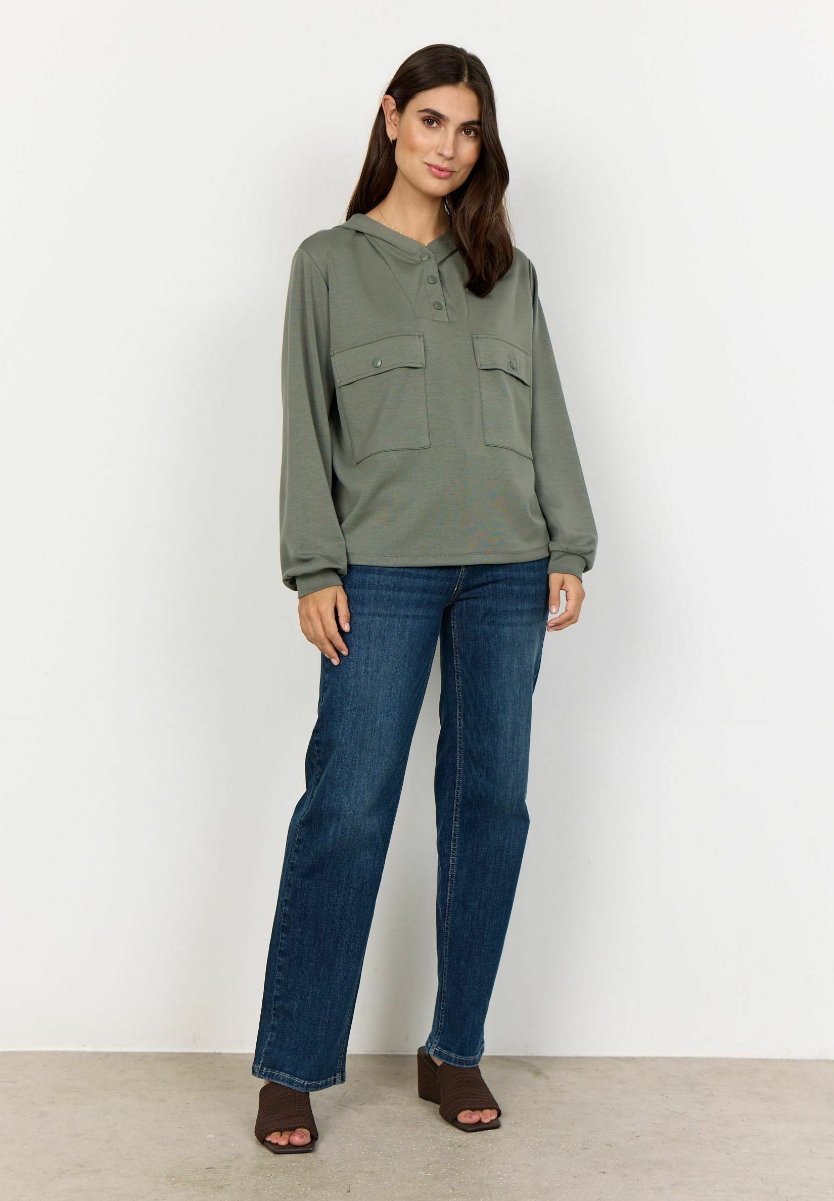 Soyaconcept SC-BANU 219 - Sweat à capuche - brumeux