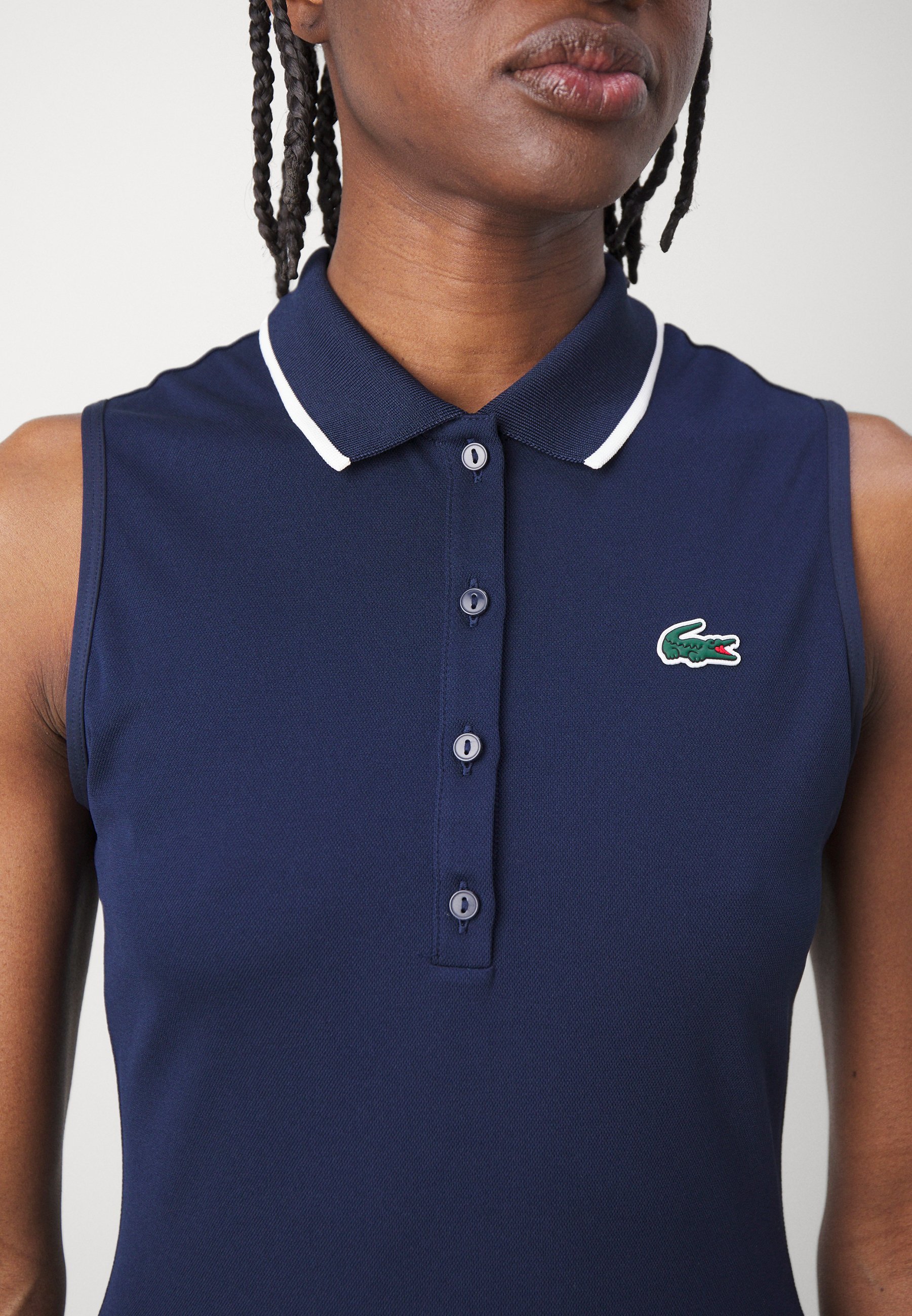 Lacoste Sport HERITAGE - Leggings - bleu marine