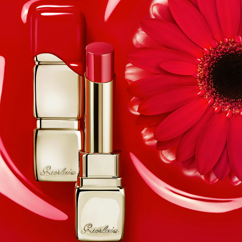 GUERLAIN KissKiss Shine Bloom glanzende lippenstift