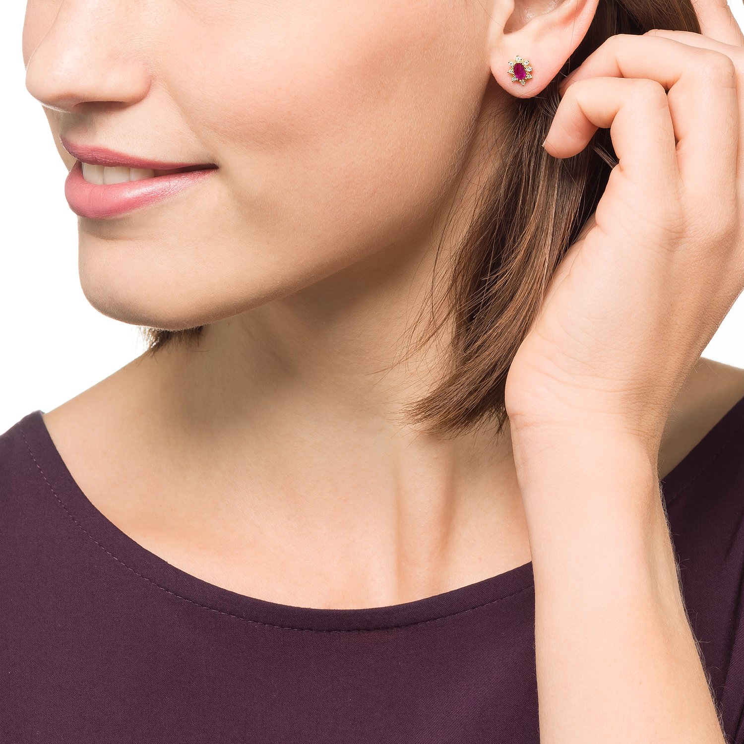 CHRIST Boucles d'oreilles