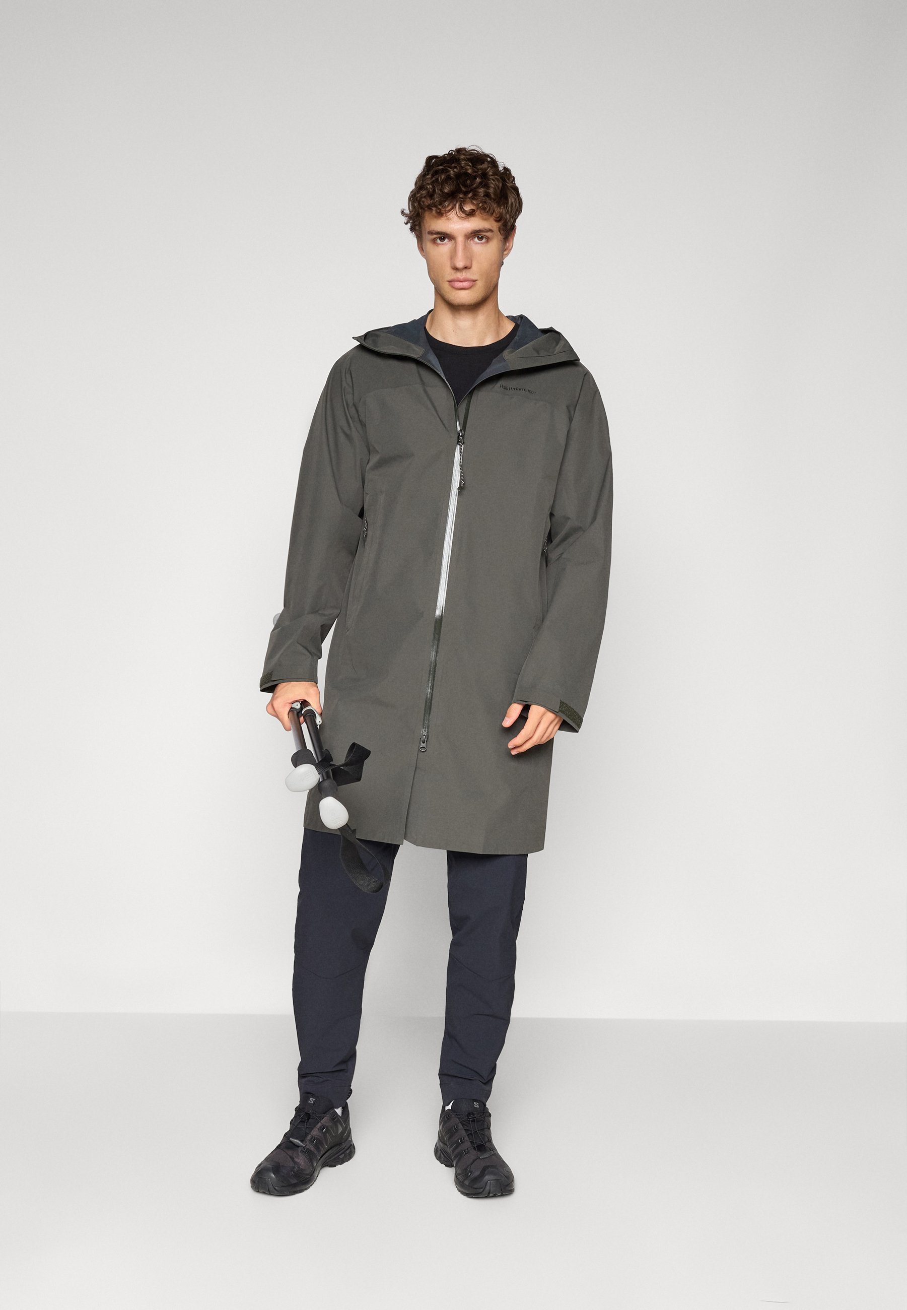 Peak Performance TREELINE PARKA - Waterdichte jas - olijfgroen