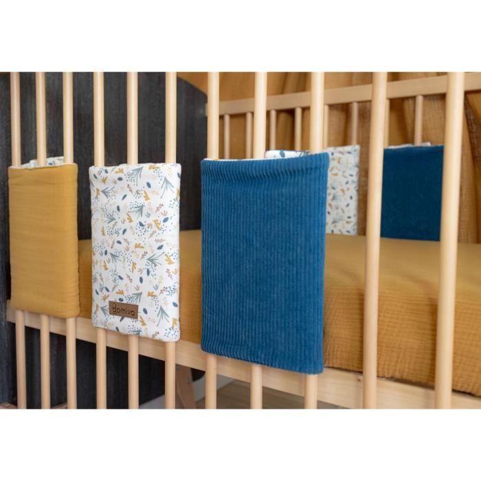 Paracolpi per lettino - DOMIVA - AU FIL DE L'EAU - Modulare - x6 - Aperto 40 x 25 cm / Chiuso 17,5 x 25 cm
