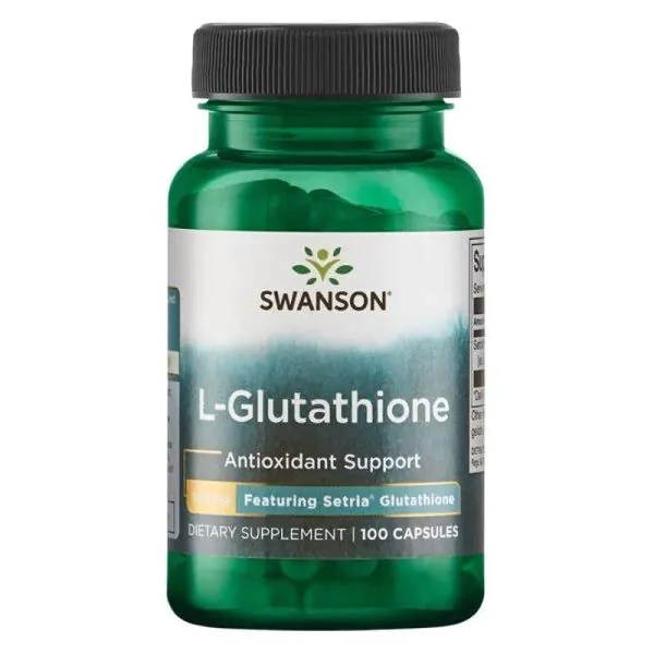 Swanson L-Glutation 100 mg Kapsułki