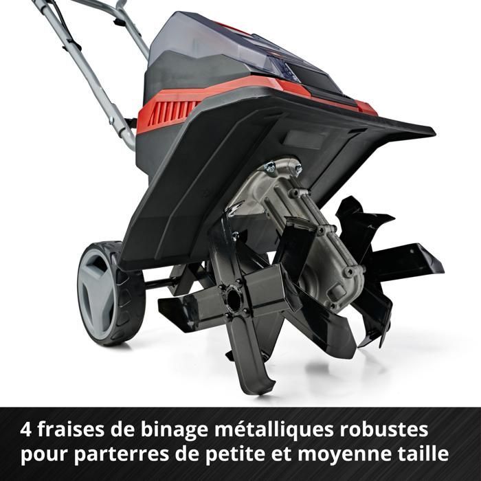 Einhell GE-CR 30 Li Cordless Tiller - Solo PXC (36V, 30cm Width, 20cm Depth) Supplied without Battery or Charger