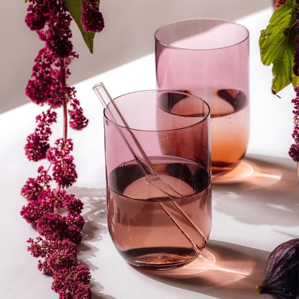 Verre à long drink Villeroy & Boch, ensemble de 2 pièces, couleur : raisin – 1 pièce