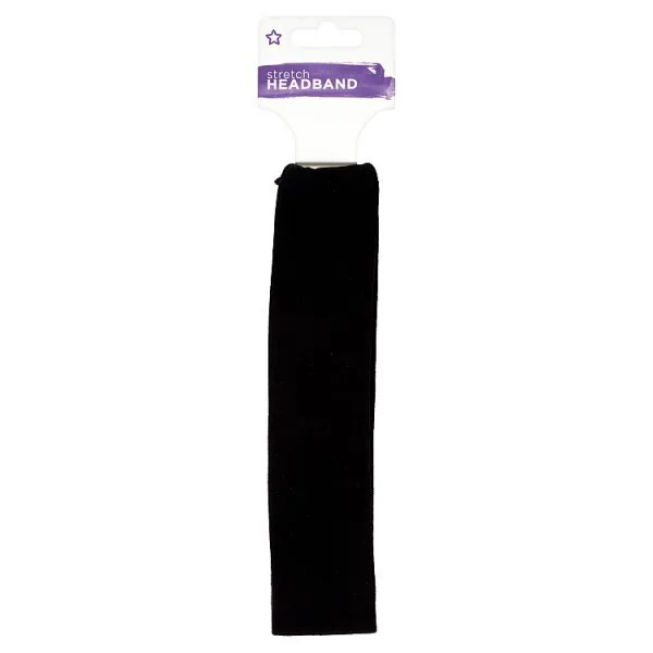Čelenka Superdrug Black Stretch