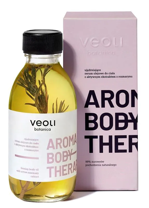 Veoli Botanica Aroma Body Therapy Ujędrniające olejowe serum do ciała z ekstraktem z rozmarynu
