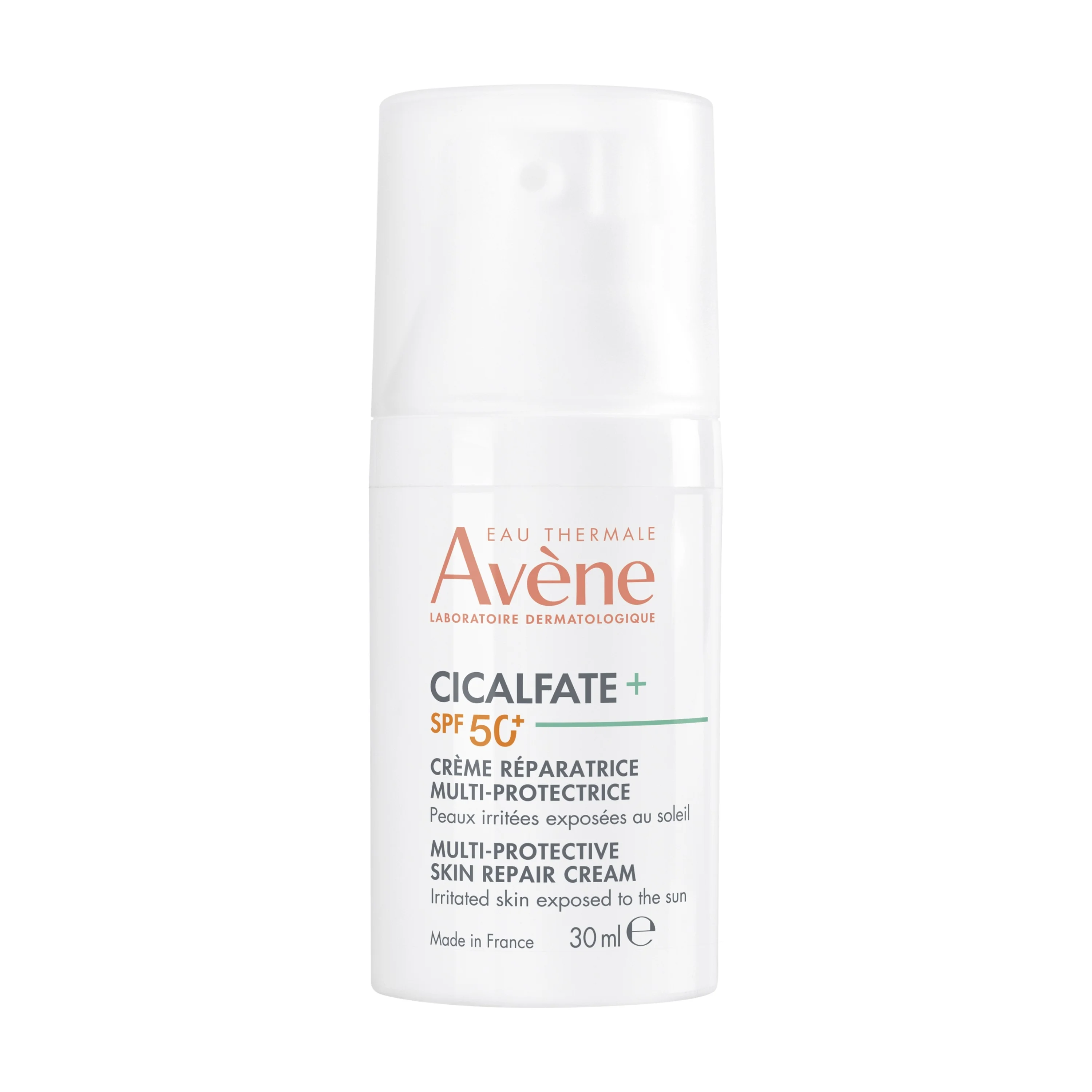 Cicalfate+ Crema Ristrutturante Multi-Protettiva SPF50+ - Solare viso alta prot., Trattamento Riparatore, Crema viso giorno antimacchie