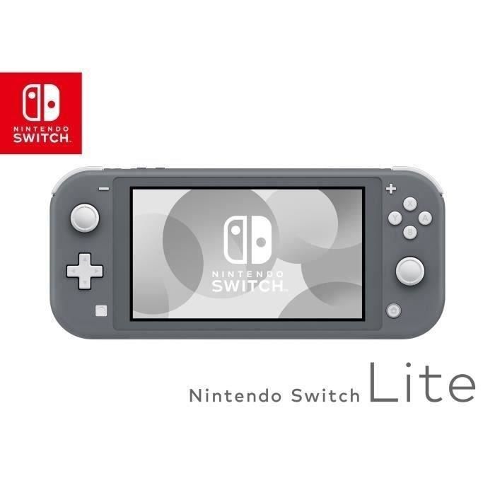 Console NINTENDO Switch Lite - Gris - Reconditionné - Excellent état