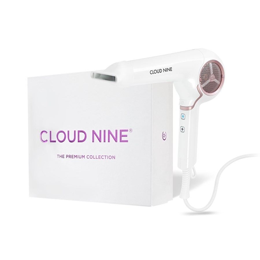 „Cloud Nine“ plaukų džiovintuvas „Airshot Pro“ – baltas