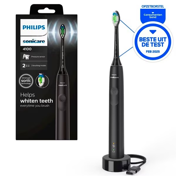 Philips Sonicare 4100 Series HX3681/54 Električna četkica za zube crna