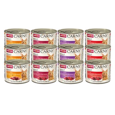 Animonda Carny Sparpackung für Erwachsene, 12 x 200 g