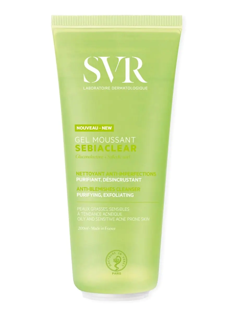 SVR Sebiaclear Żel do mycia twarzy