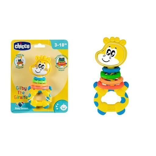 Chocalho da Girafa Gilby da CHICCO