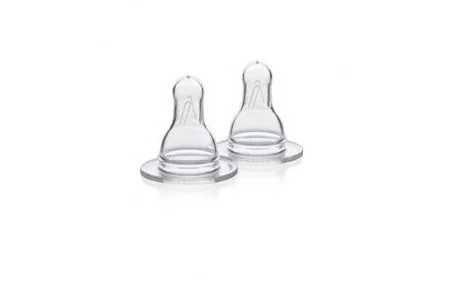MEDELA Tetina de silicona Medela con flujo medio, 2 unidades