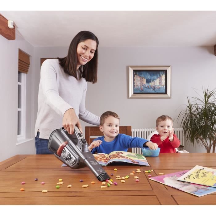 Aspiradora de mano BLACK+DECKER BHHV520JF-QW Dustbuster Lithium de 18 V