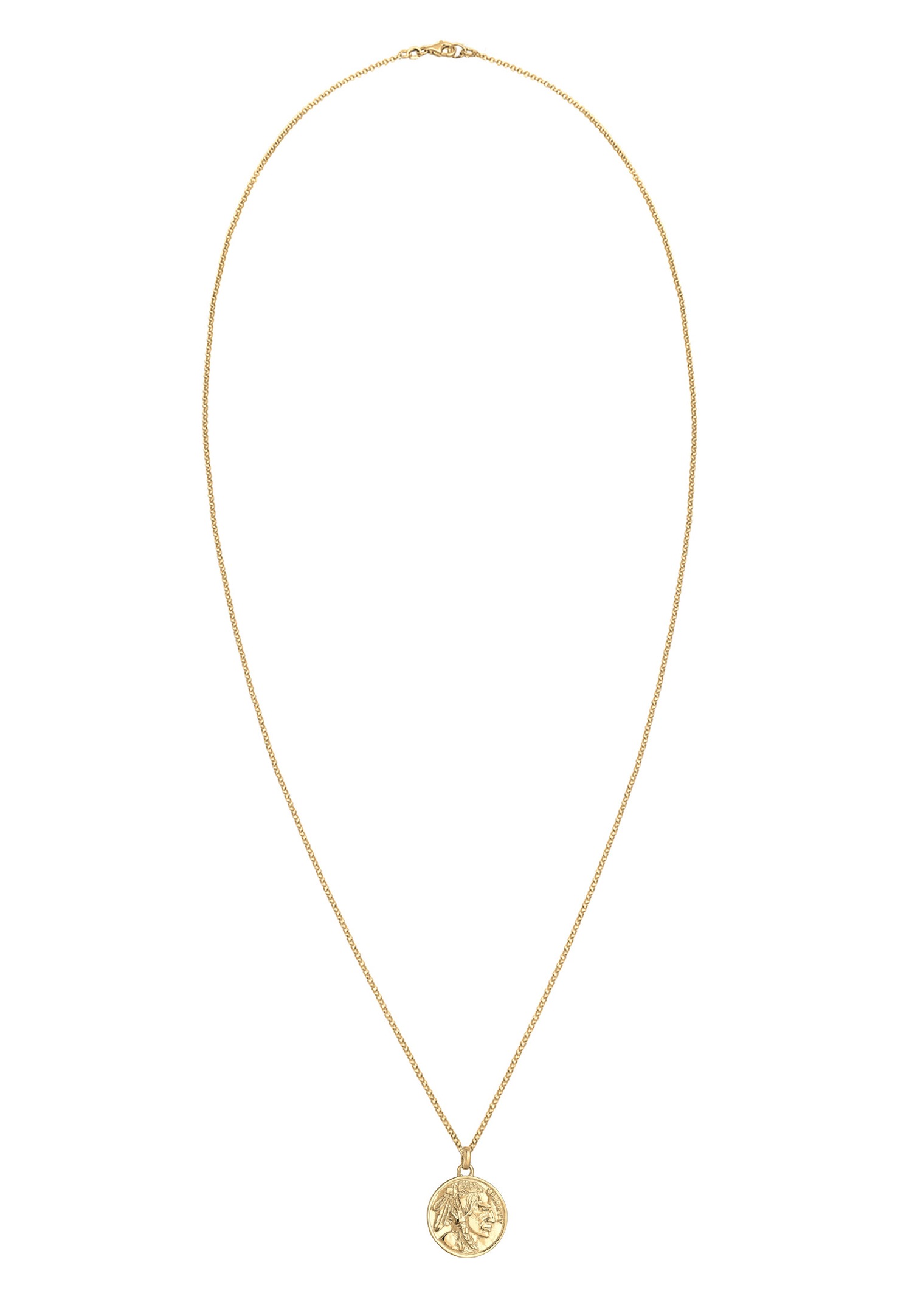 Elli Plaquettaire Antique Boho Festival Collier Femme (925/1000) Argent