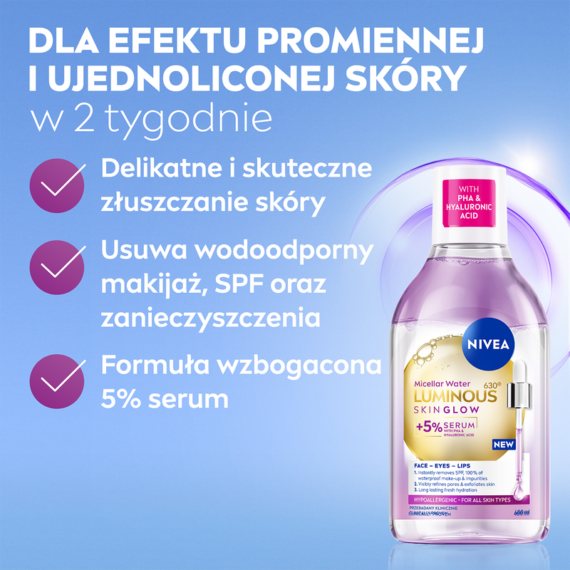 Nivea LUMINOUS630 ĀDAS MIRDZUMS