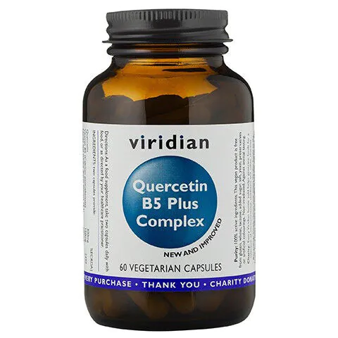 Viridian Kwercetyna B5 Plus Kompleks, 60 Kapsułek