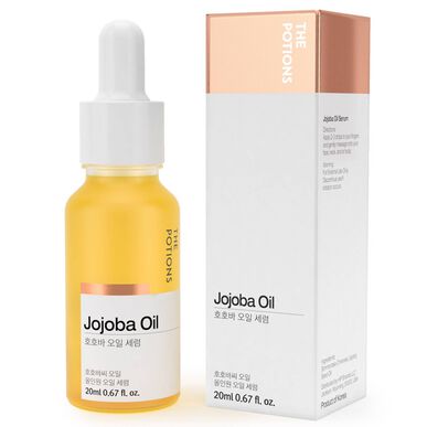 Sérum à l'huile de jojoba The Potions, sérum hydratant équilibrant et relipidant 20 ml