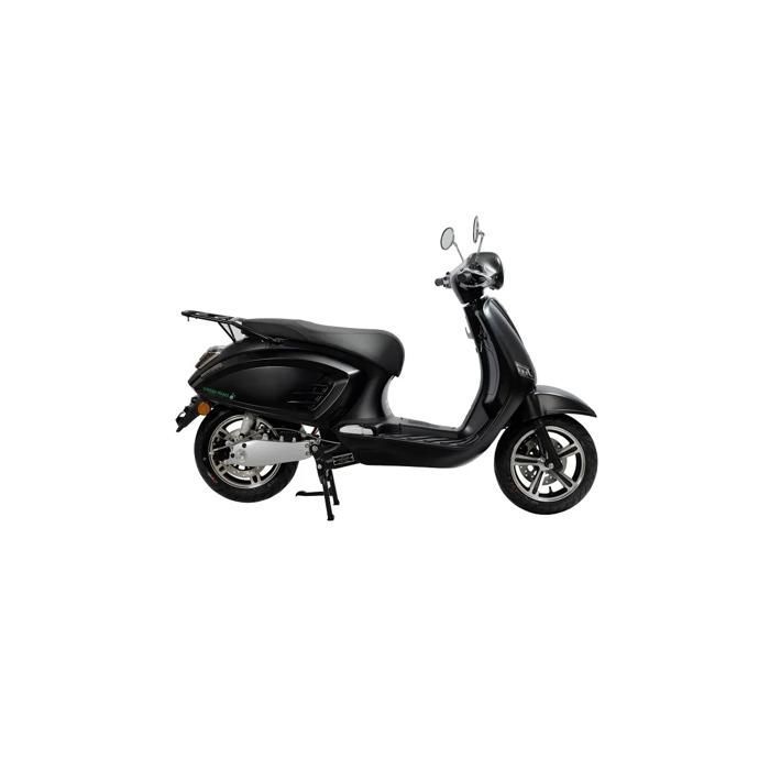 Scooter Électrique VISCOT 125cc – Moteur Brushless 5900W, Autonomie 120 km - Couleur: Noir